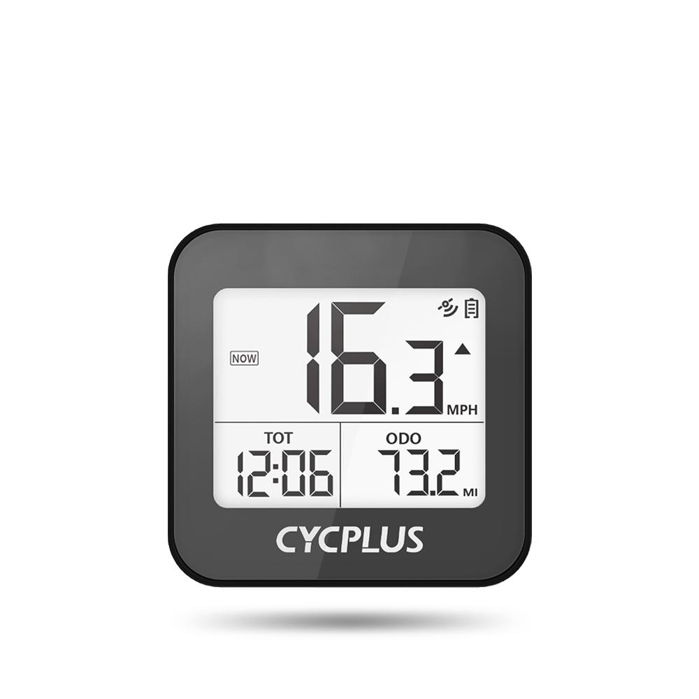ไมล์จักรยานมินิ CYCPLUS G1 GPS กันน้ำ LCD backlight วัดความเร็ว ระยะทาง พร้อมบาร์ฟลาย(จับไมล์)