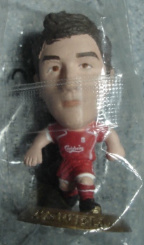 ตุ๊กตาโมเดลนักฟุตบอล ฮ.คีลล์ สโมสรลิเวอร์พูล โครินเธียน ไมโครสตาร์ - Series 15/2006 Gold Base - MC9556 ใหม่ / H.KEWELL LIVERPOOL Football Club Corinthian MicroStars Football Figure - Series 15/2006 Gold Base - MC9556 NEW