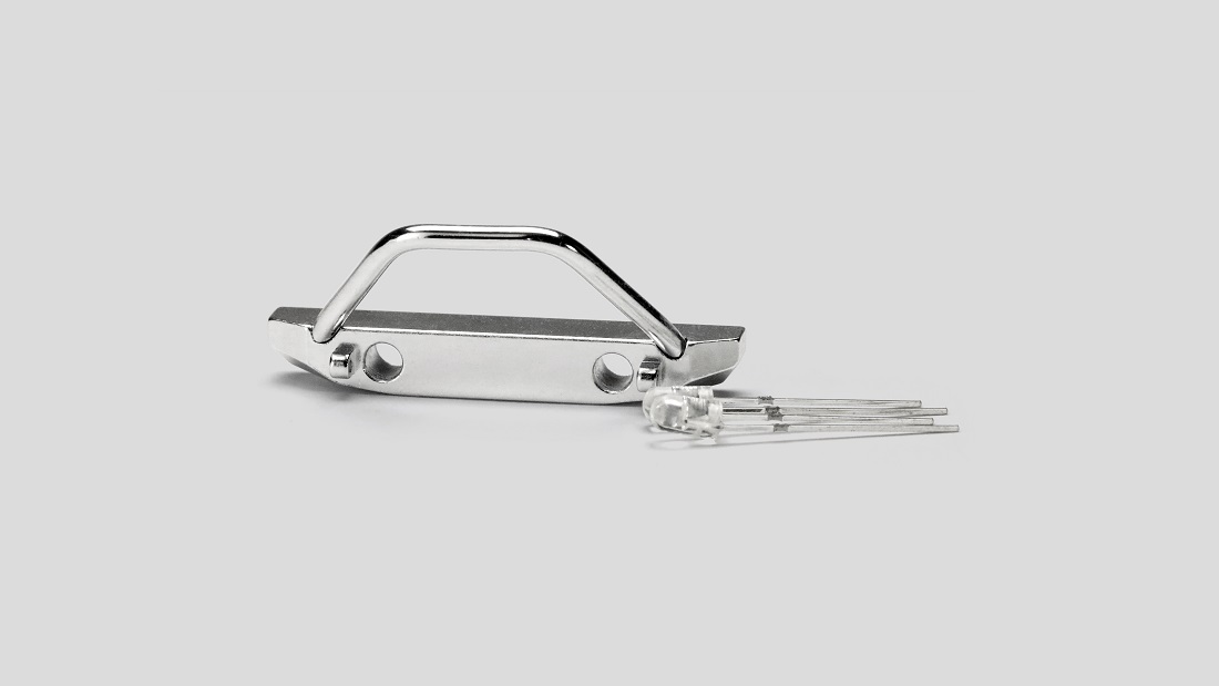 METAL FRONT RECOVERY BUMPER S MX0012