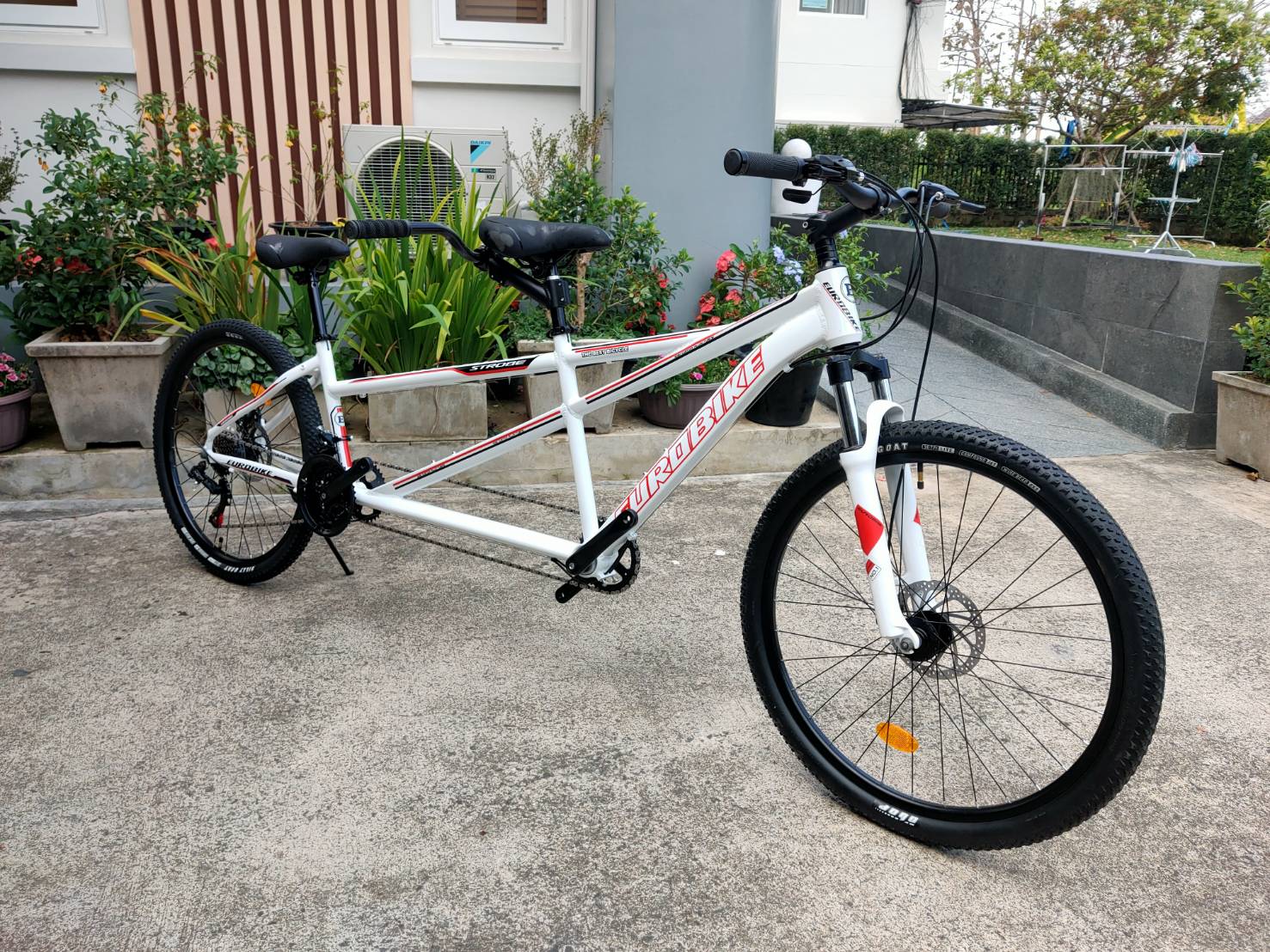 จักรยานแทนเดม EUROBIKE TD2126 TANDEM BIKE, 21 Speed Aluminum Tandem bicycle จักรยานคู่รัก ล้อ 26 นิ้ว (แทนเด็มไบค์)