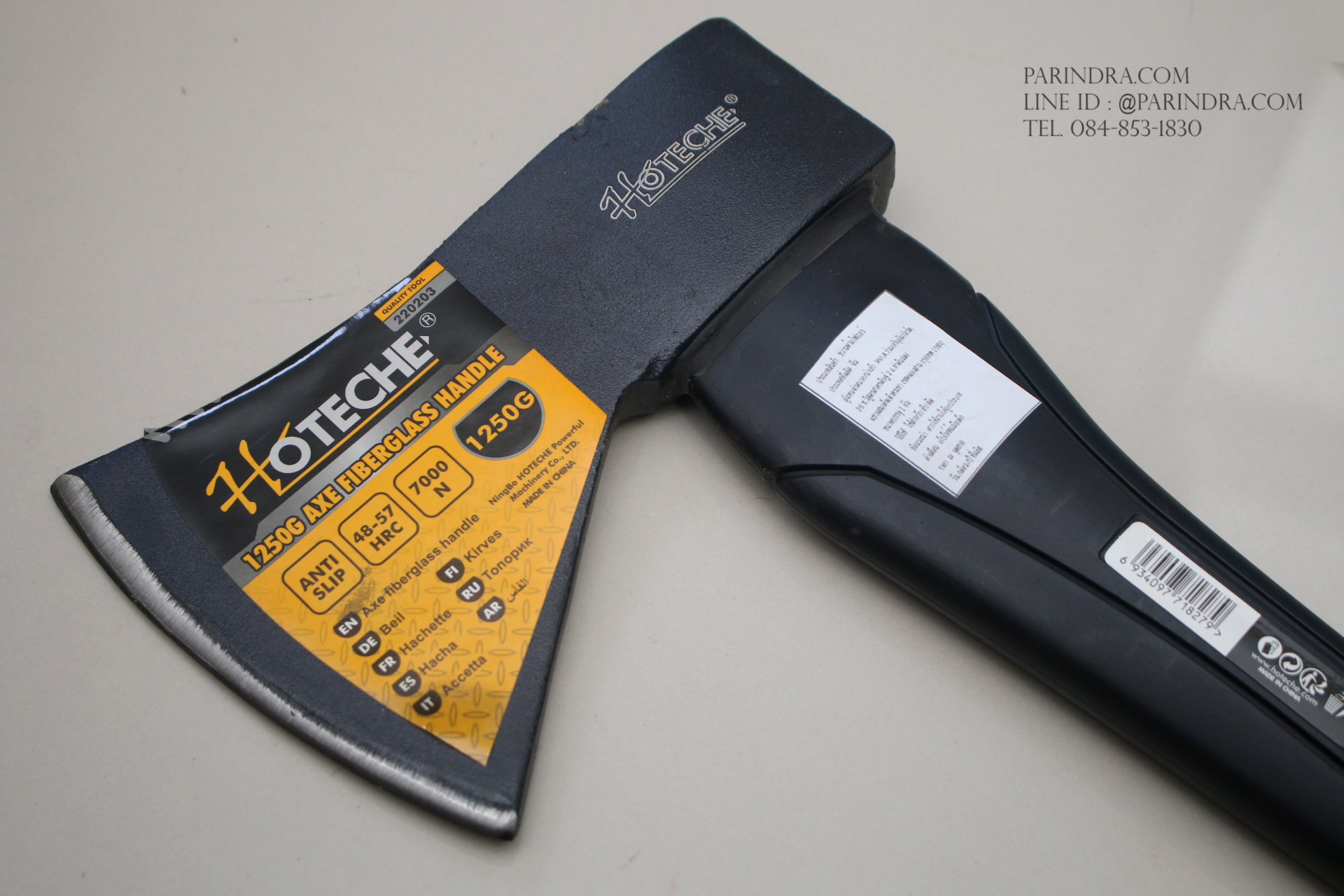 ขวานยาวดับเพลิง HOTECHE ขนาดยาว 31นิ้ว AXE FIBER GLASS HANDLE (ของแท้)