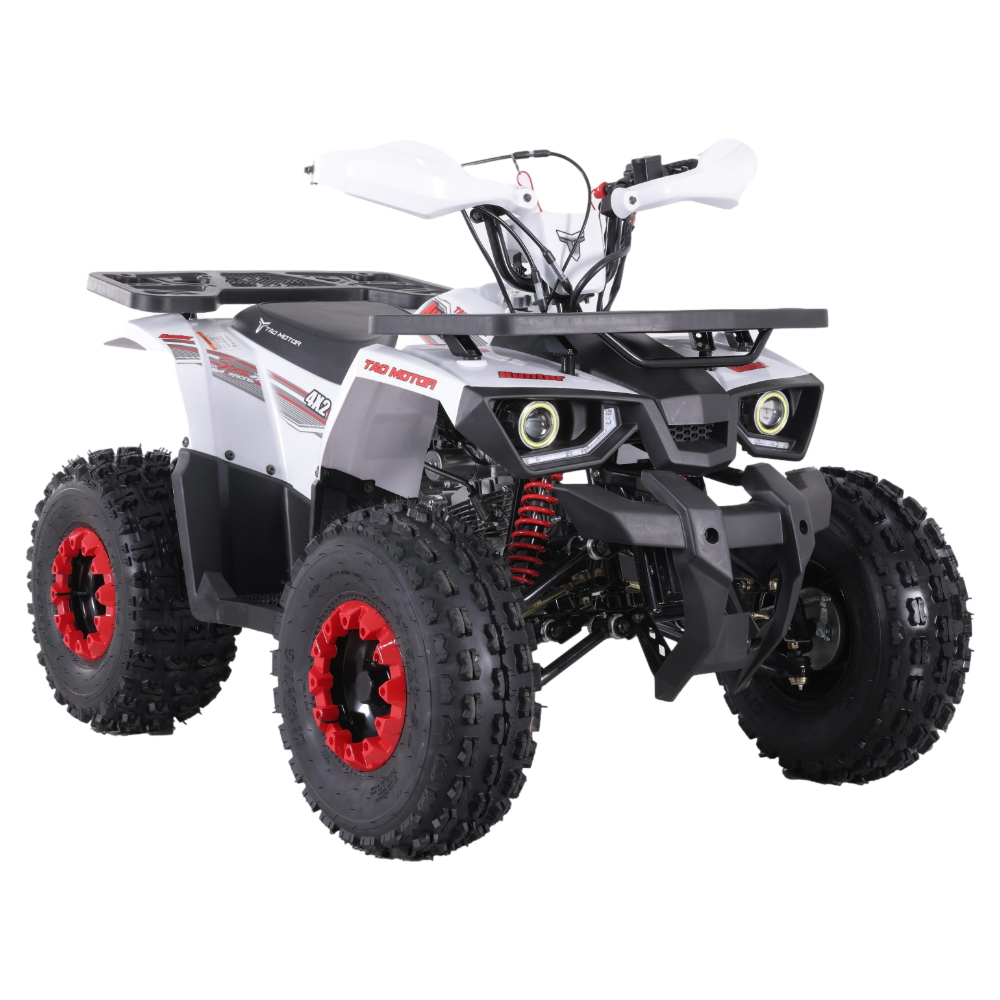 125cc Chain Drive ATV — Tao Motor HUNTER 125 with Reverse, LED Lights & CE/EPA Cert. | Perfect for Kids 10+ & Adults