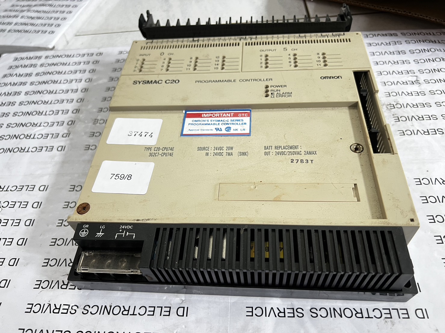 SYSMAC C20 PLC “ OMRON ”