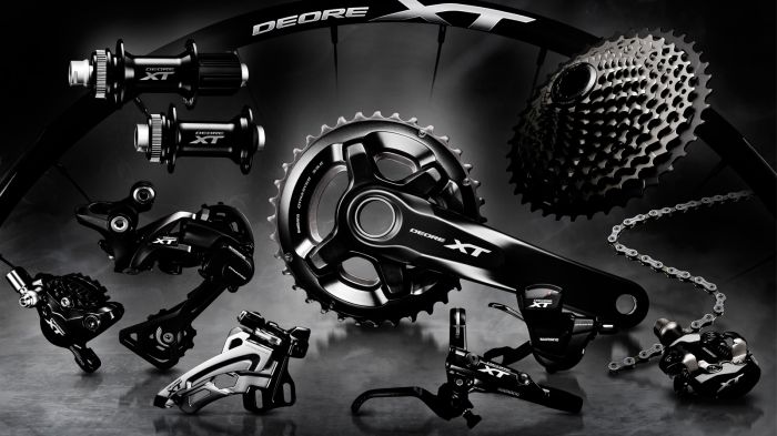 ชุดเกียร์เสือภูเขา Shimano XT Groupset 11,M8000, 1x11 สปีด (ไม่รวมดุมและชุดดิสเบรค)