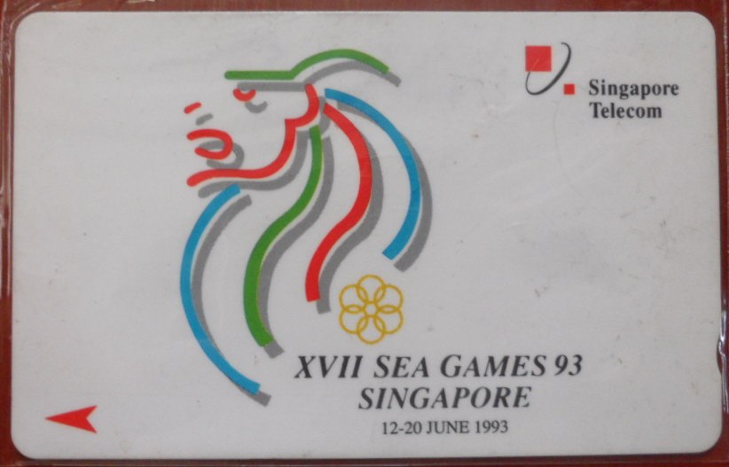 ชุดบัตรโทรศัพท์ การแข่งขันกีฬาซีเกมส์ - ซีเกมส์ ครั้งที่ 17 สิงคโปร์ 1993 โดยสิงค์เทล / SEA GAMES International Sports Tournament Phone Card Collection - 17th SEA GAMES SINGAPORE 1993 by SINGTEL