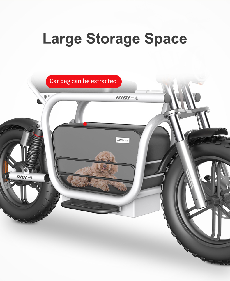 YIDI D60 fat tires big wheel electric SCOOTER ล้อ 20นิ้ว 5สปีด วิ่งได้ 60-70กม.