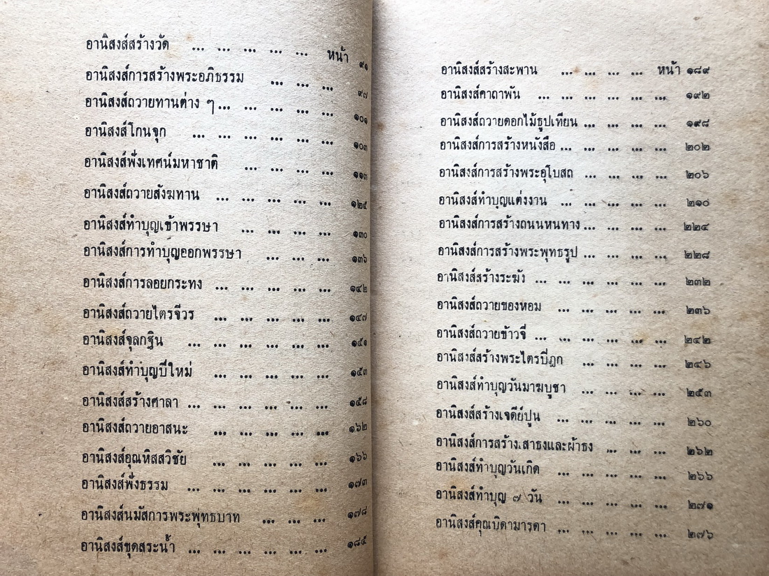 อานิสงฆ์ต่างๆ ( ฉบับสมบูรณ์ ) รวบรวมโดย ธรรมจักร
