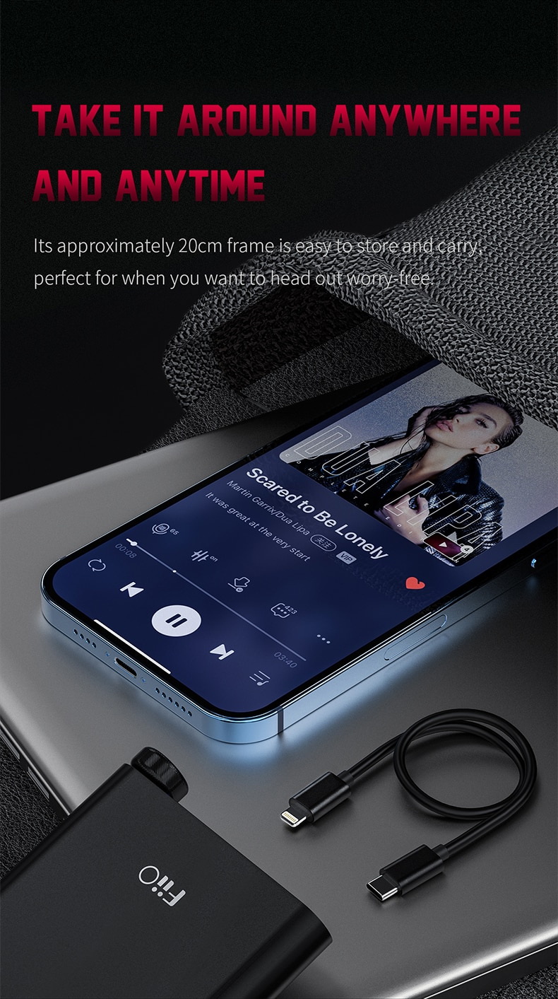 ขาย FiiO LT-LT3 สายแปลง Lightning สำหรับอุปกรณ์ Apple ต่อออก Type-C เพื่อใช้งานกับ USB DAC