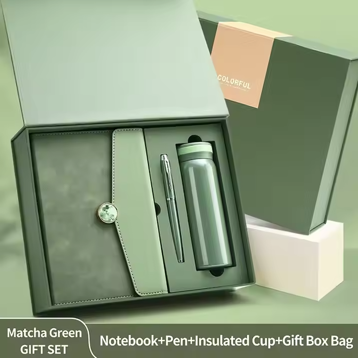 Gift Set รุ่น 13008 (Diary A5 รุ่น 13008,Metal pen,กระบอกสแตนเลส)
