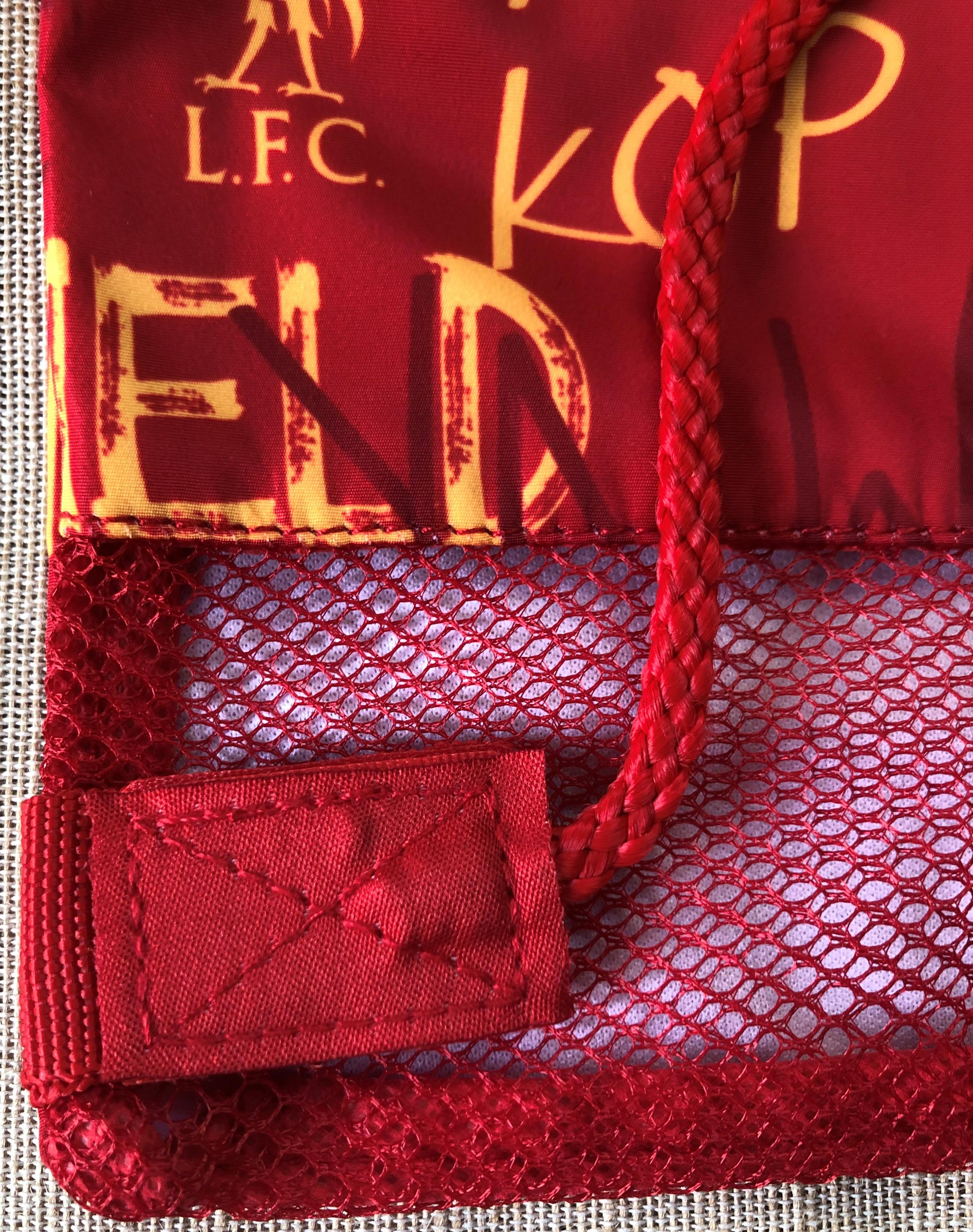 ถุงผ้าหูรูด ฟุตบอล สโมสรลิเวอร์พูล - GRAFFITI ใหม่ / LIVERPOOL Football Club Gym Bag - GRAFFITI NEW