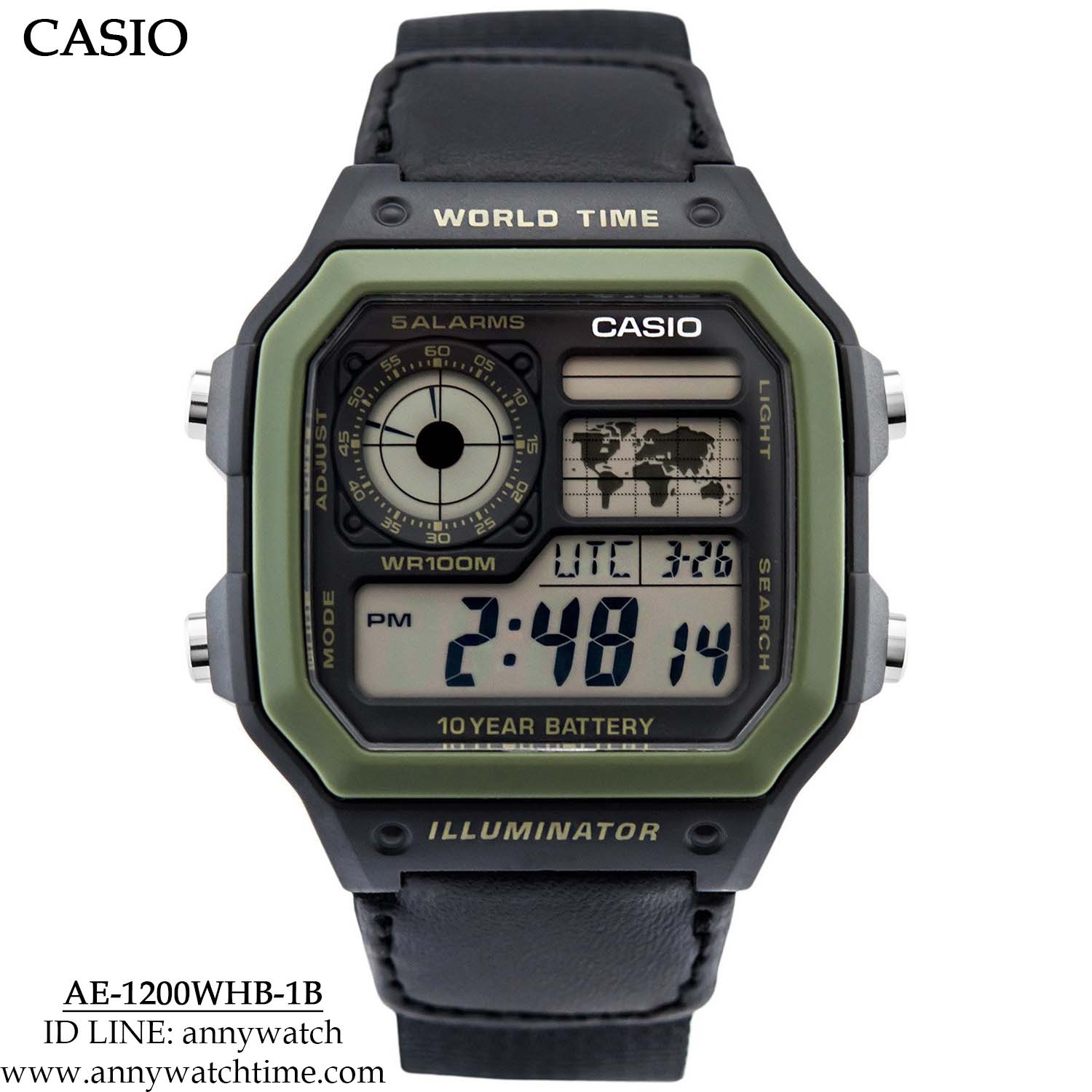 CASIO AE-1200WHB-1B