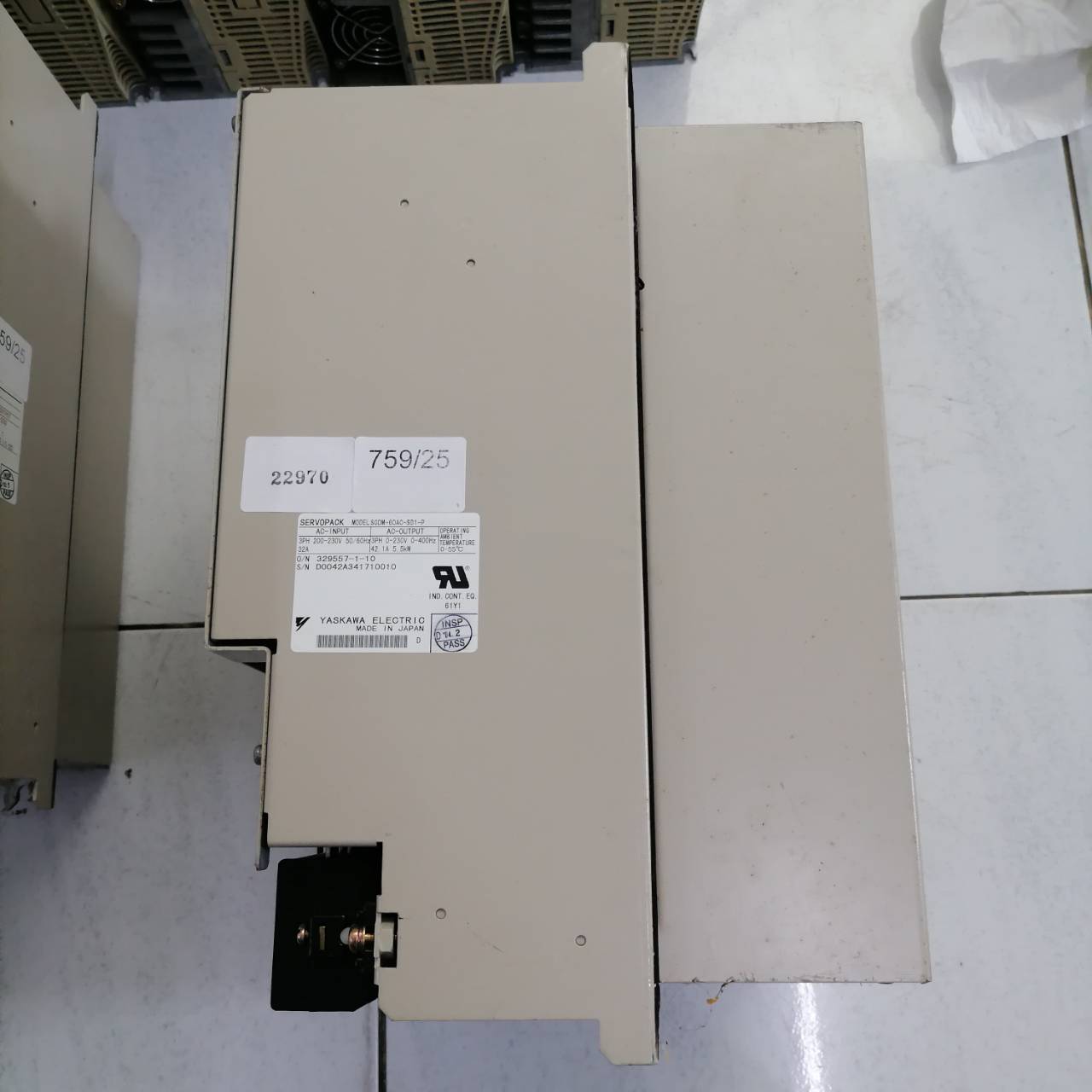 SGDM-60AC-SD1-P SERVO DRIVE “ YASKAWA ”