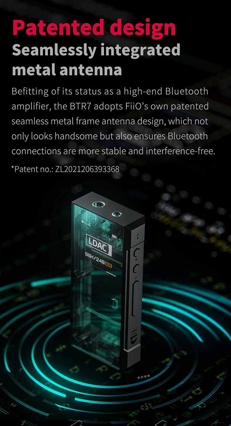 ขาย FiiO BTR7 Bluetooth DAC/AMP รองรับ MQA, Dual Hi-Res ประกันศูนย์ไทย