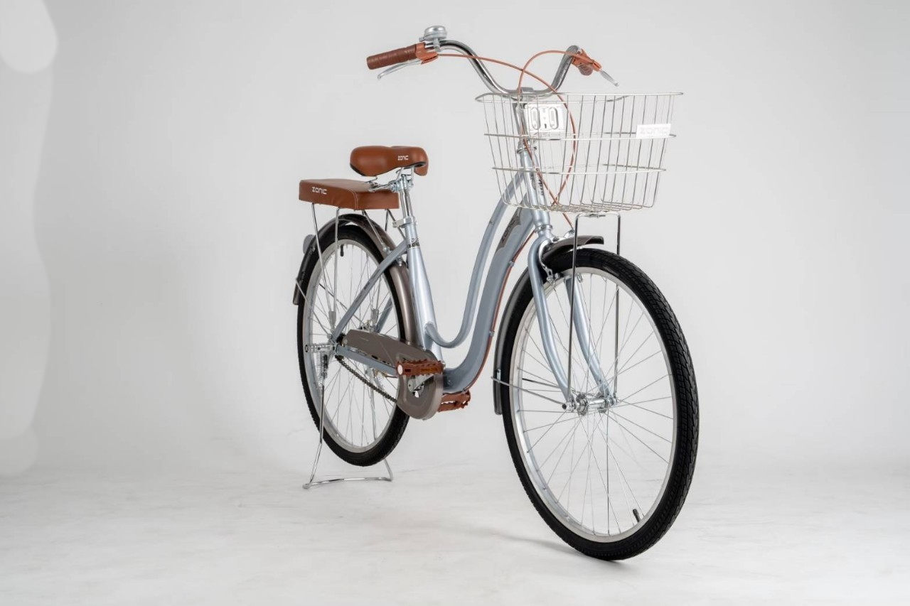 จักรยานแม่บ้าน COYOTE ROYAL ล้อ 26 นิ้ว ไม่มีเกียร์ ตะกร้าหน้าสเตนเลสขนาดใหญ่