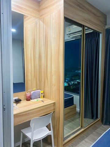 ให้เช่า แฮปปี้คอนโด ดอนเมือง เดอะ เทอมินอล ตึกA 25 ตร.ม.เฟอร์ครบ มีเครื่องซักผ้า ใกล้สนามบินดอนเมือง