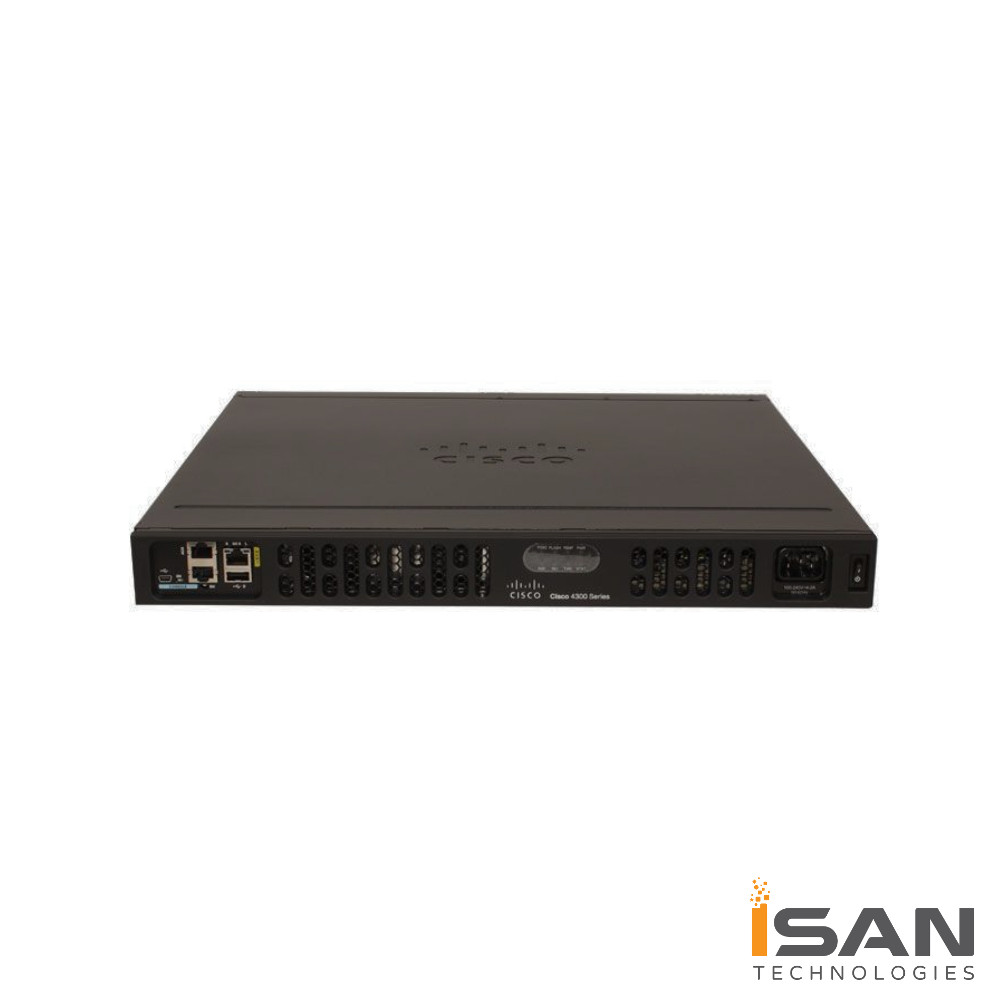 ISR4331/K9 Cisco 4000 Router ISR4331 (3GE,2NIM,1SM,4G FLASH,4G DRAM,IP Base)