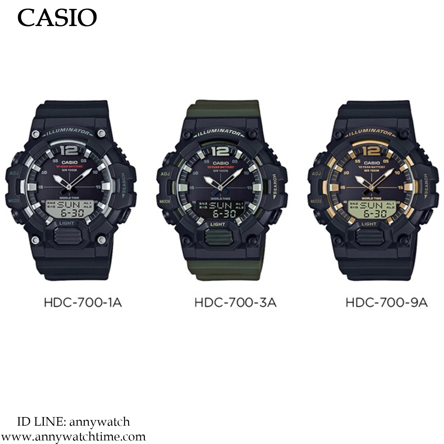 CASIO HDC-700-1A
