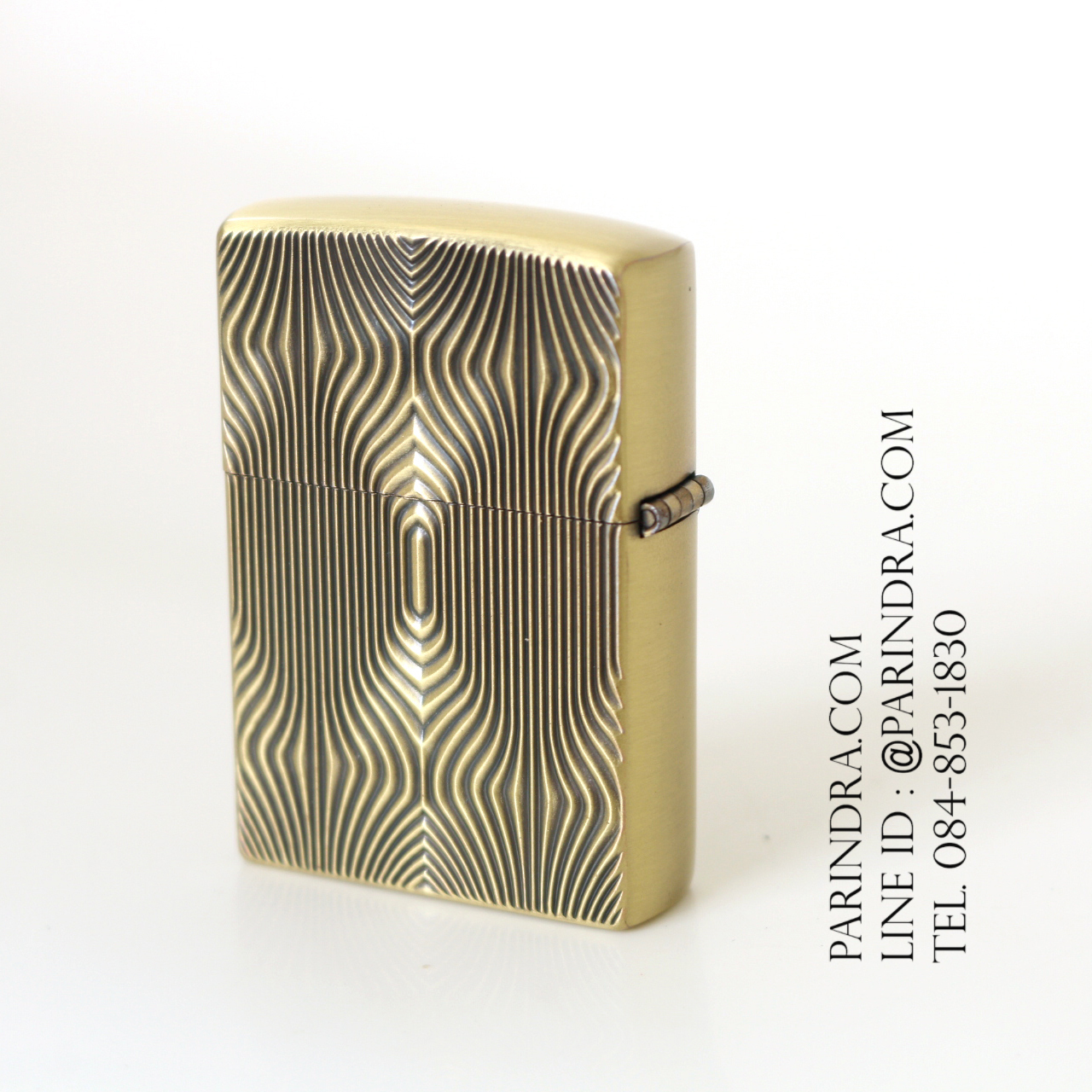 เซ็ตไฟแช็กน้ำมัน YENTAI ลายนูน 3D1 พร้อมกล่องเหล็กและน้ำมัน