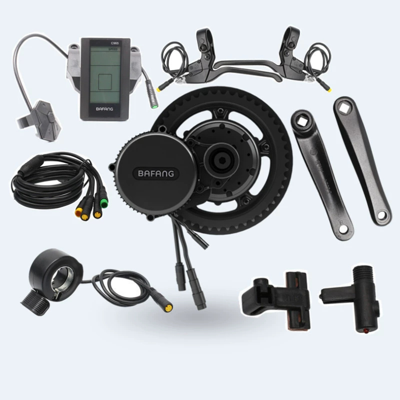 Bafang BBS02B มอเตอร์ไฟฟ้ากลาง 36V 500W ชุดดัดแปลงจักรยานไฟฟ้า ของแท้ พร้อมอุปกรณ์ครบชุด