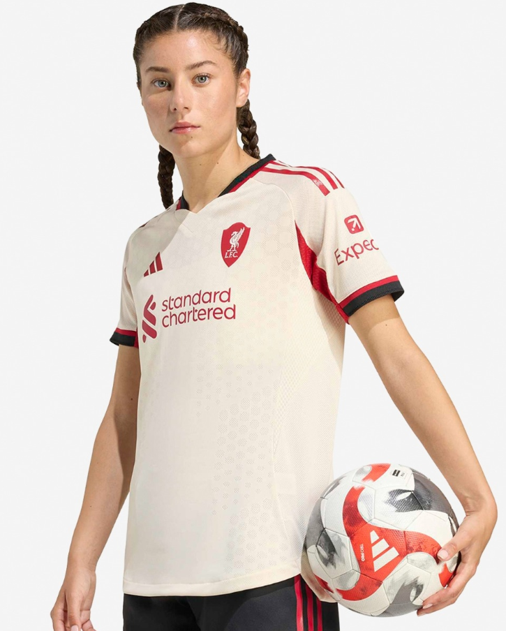 เสื้อผู้หญิงลิเวอร์พูล 2025 2026 ทีมเยือน เวอร์ชั่นนักเตะ 25-26 Authentic Away ของแท้