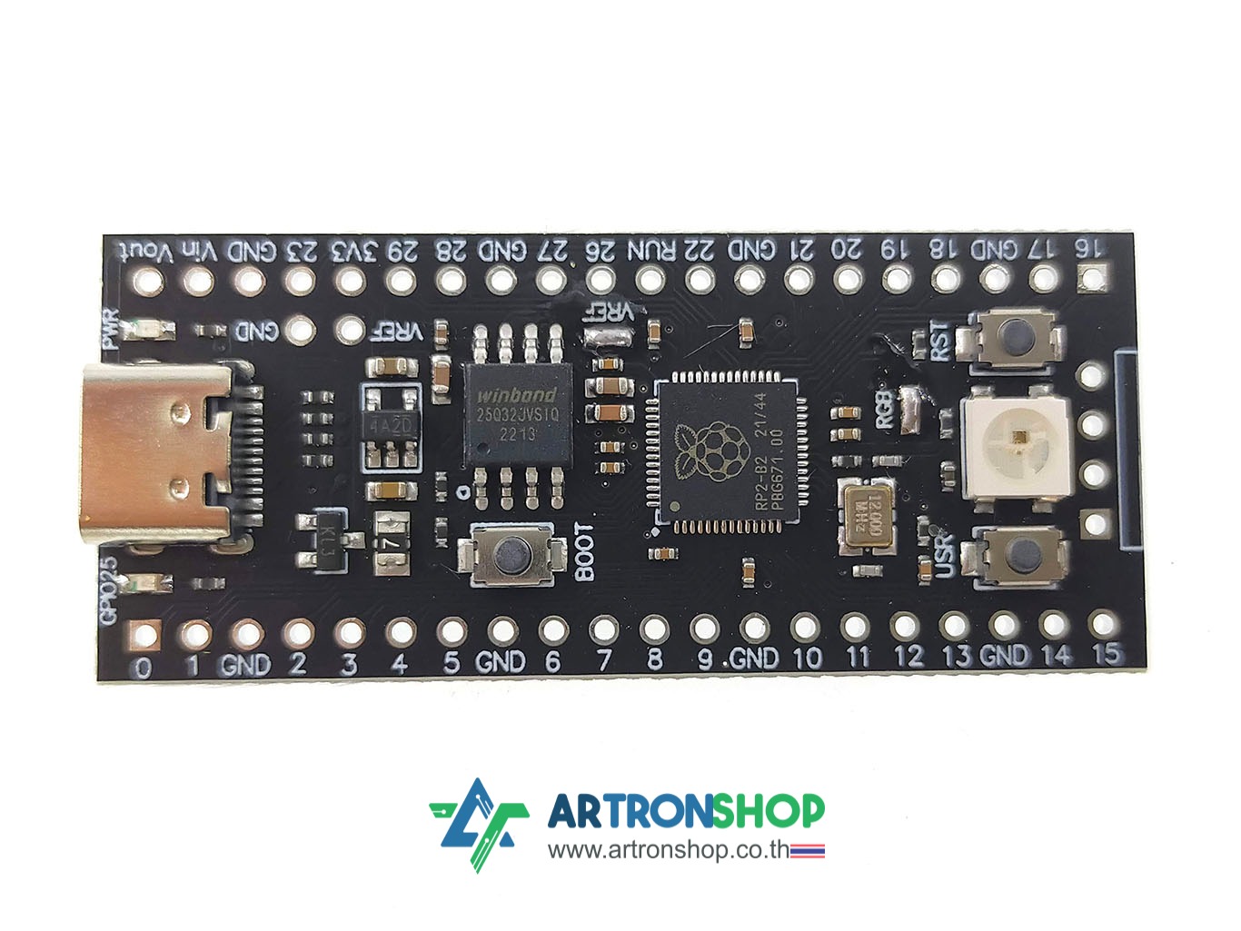 บอร์ดพัฒนา RP2040 ขนาด 4MB RP2040 Development board