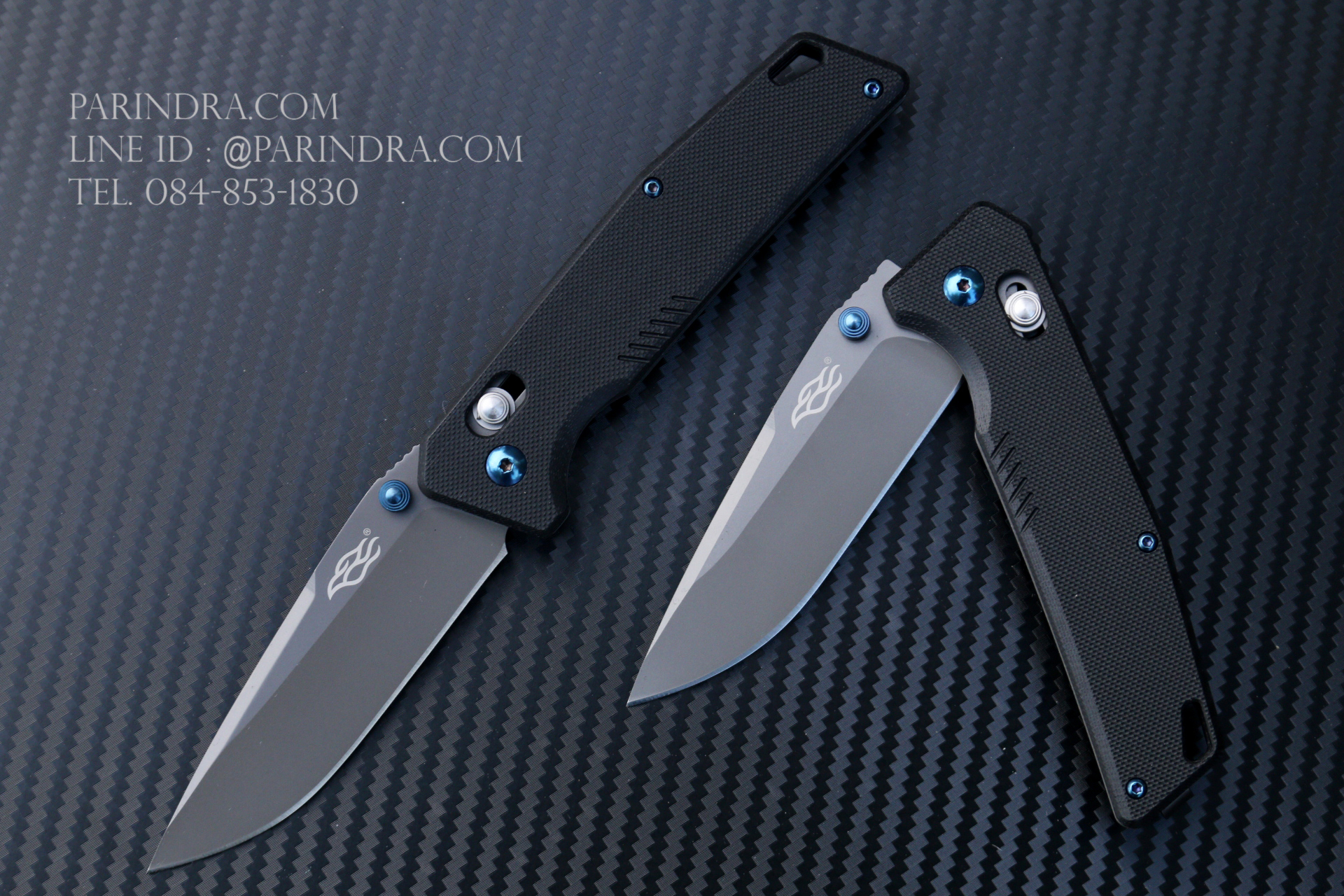 มีดพับ Ganzo Firebird รุ่น FB7603 BK สีดำ ด้ามสีดำ ของแท้ 100%