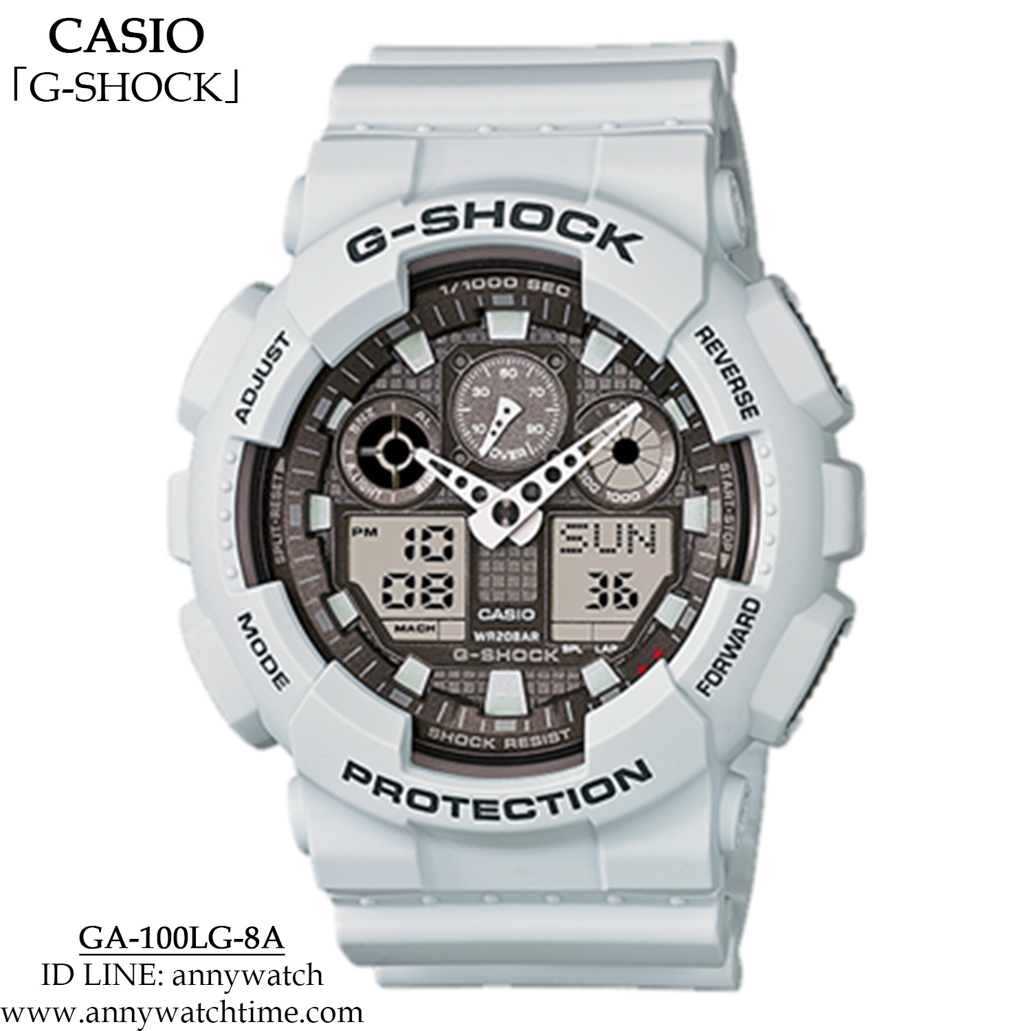 G-SHOCK GA-100LG-8A