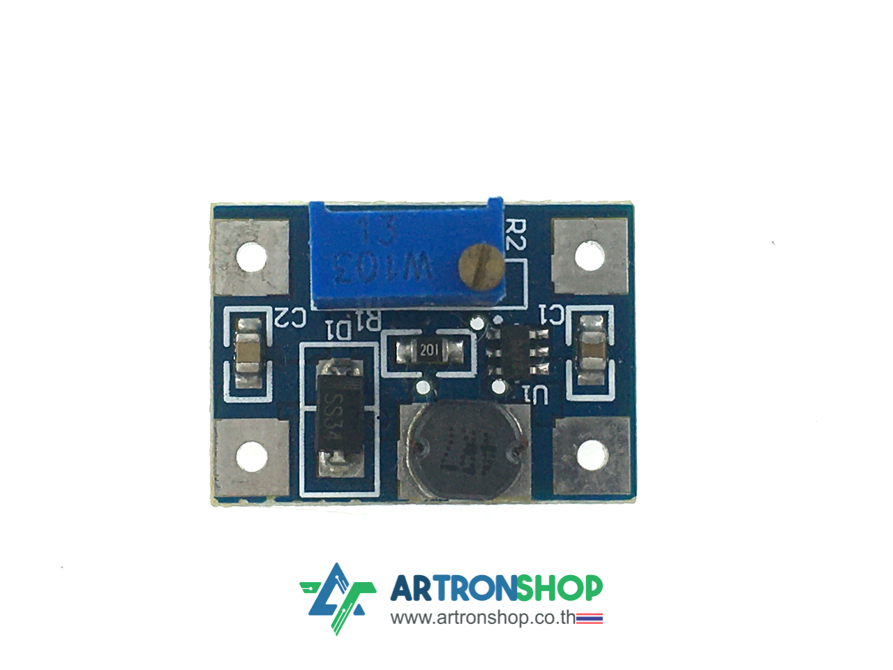 DC-DC SX1308 2-24V to 2-28V 2A Step-up Module