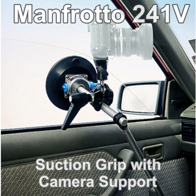 ปั้มดูดกระจก พร้อมชุดอุปกรณ์ติดตั้งกล้องถ่ายภาพทุกชนิด Manfrotto 241V Suction Grip with Camera Support ประกันศูนย์ 5 ปี
