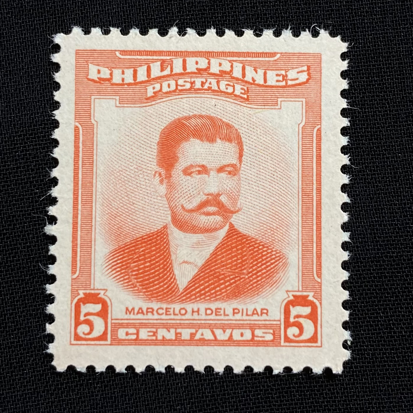 แสตมป์ฟิลิปปินส์ ชุด บุคคลสำคัญ Maaecelo H. del Pilar ปี 1952 - PHILIPPINES