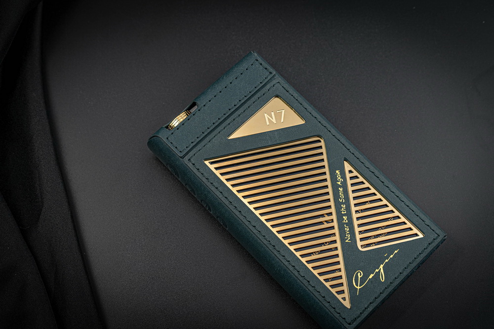 N7 Royal Blue Case เคสหนังสำหรับ Cayin N7 รุ่นใหม่ (เคสหนัง)