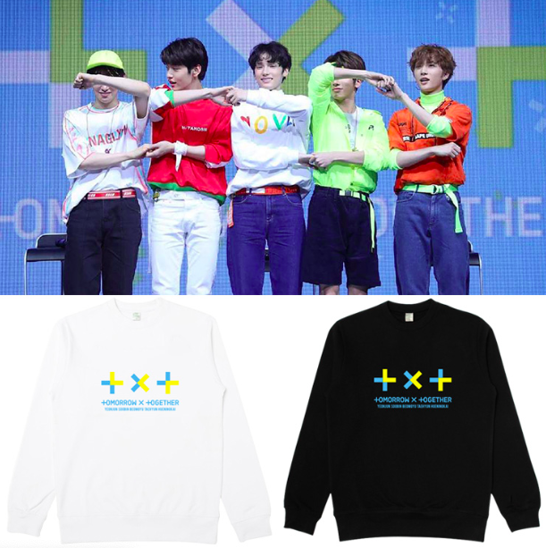 เสื้อยืดแขนยาว เสื้อแฟชั่นไอดอล #TXT (งานแฟนเมด) พรีออเดอร์ (ระบุสี/ไซส์ที่หมายเหตุ)