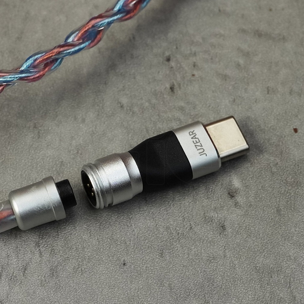JUZEAR DefaintTypeCAdapter อะแดปเตอร์ TypeC สำหรับสายหูฟัง Defaint มีชิป AB229D ในตัว