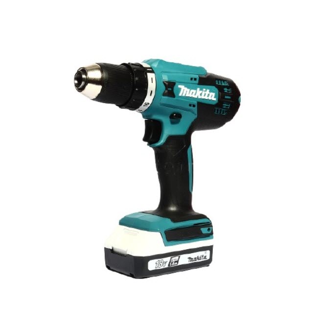 ชุดสว่านไขควงไร้สาย 18 โวลต์ (G-TYPE) Makita มากีต้า รุ่น DF488DWE (แท้) ##