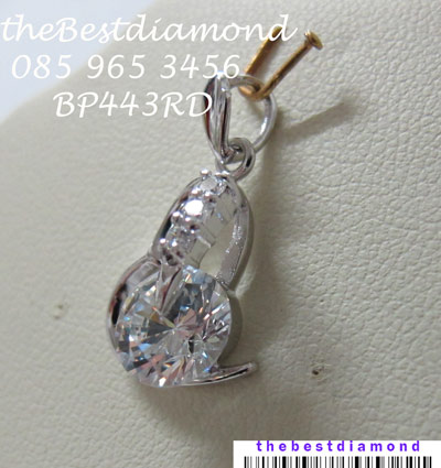 BP443RD===จี้หัวใจมีแต่เธอ=== น่่ารักสุดๆๆ เพชรวิ๊งๆๆ แบบทันสมัย เปรี้ยว เก๋ น่ารัก ในแบบเดียวกัน