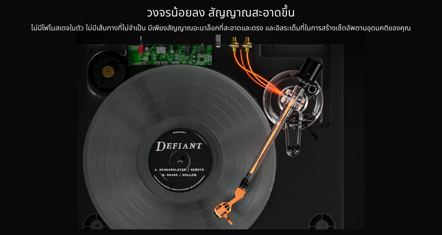 Fosi Audio Luna3 เครื่องเล่นแผ่นเสียง สำหรับคนรักแผ่นเสียงไวนิลและผู้ที่ชื่นชอบ HiFi โดยเฉพาะ ประกันศูนย์ไทย