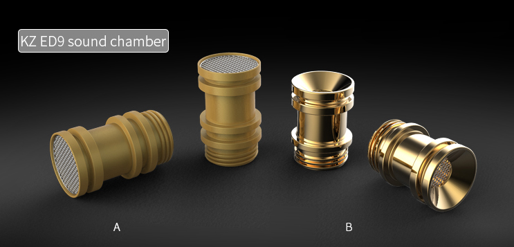 ขายหูฟัง KZ ED9 หูฟังเสียงดี เปลี่ยนท่อเสียงปรับเบสได้ มี 2 สี