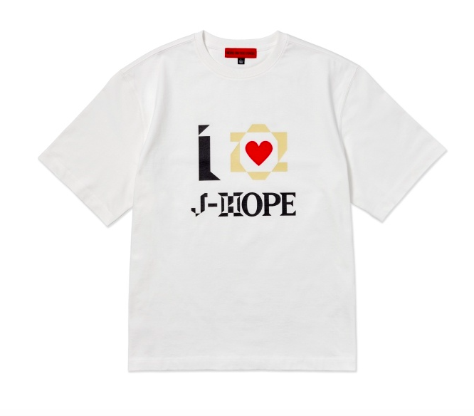 PRE. : เสื้อยืด J Hope BTS Tour T-Shirt (สีขาว)