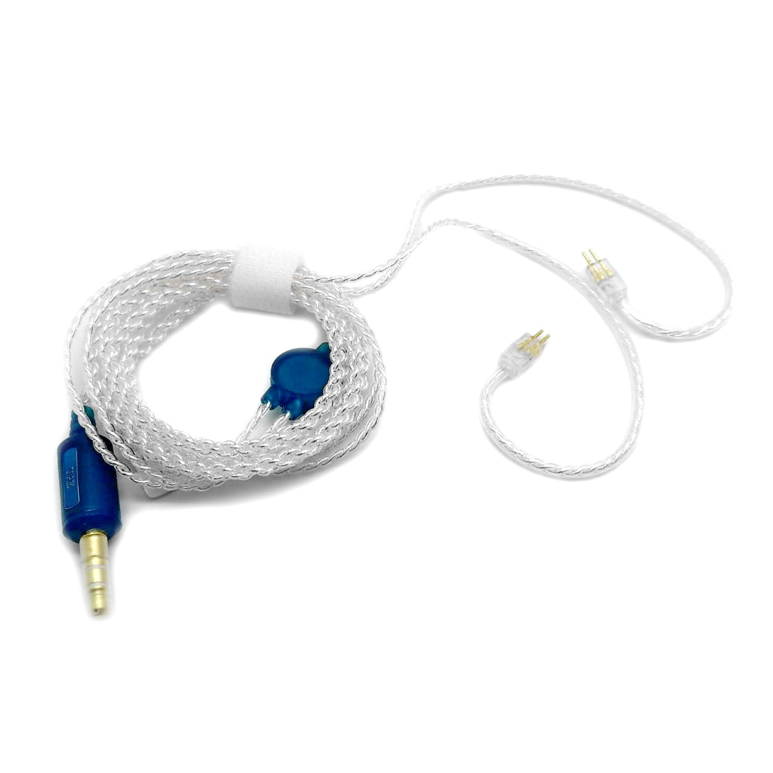 ขาย TFZ สายเปลี่ยนหูฟังชุบเงินถัก เพิ่มคุณภาพเสียง สำหรับหูฟัง TFZ