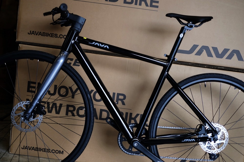 จักรยานไฮบริด JAVA WAHOO Hybrid 9 Speed ดิสเบรคน้ำมัน อลูมิเนียม เกียร์ L-TWOO ปี 2025