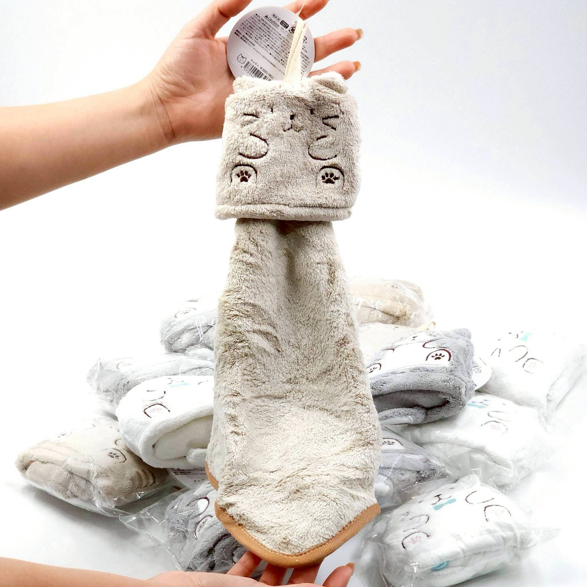 Cat Handkerchief ผ้าเช็ดมือรูปแมวสุดน่ารัก