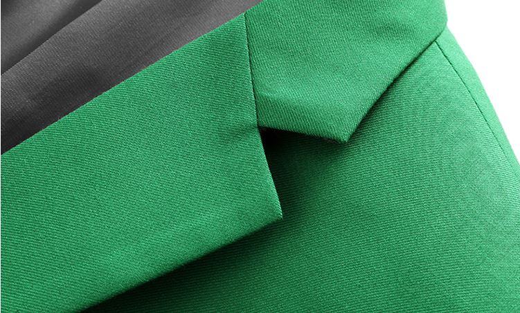 Pre-order ชุดสูทชาย สีเขียว สไตล์เกาหลี