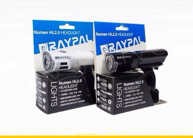 ไฟหน้า Raypal Numen HL2.0มีสีดำ Front Light