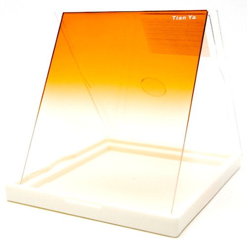 Tianya Gradual Orange Filter P size ครึ่งซีก สีส้ม ขนาด 83 มม