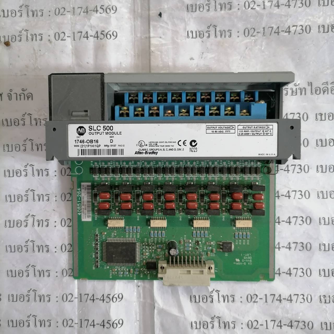 PLC " ALLEN-BRADLEY " รุ่น 1746-OB16