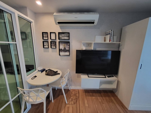 ให้เช่า วี คอนโด เอกมัย-รามอินทรา ชั้น 7 ห้อง 33 ตร.ม.เฟอร์ครบ ใกล้ตลาดเลียบด่วน