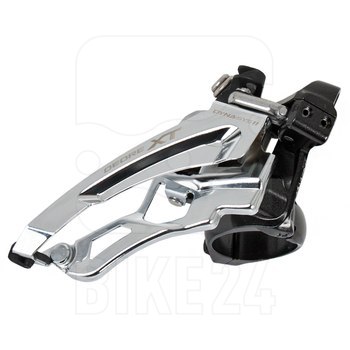 สับจาน XT, FD-M8000-L, จาน 3 ชั้น, 11-Spd, แคล้มป์ล่าง Side Swing, 31.8MM/34.9MM