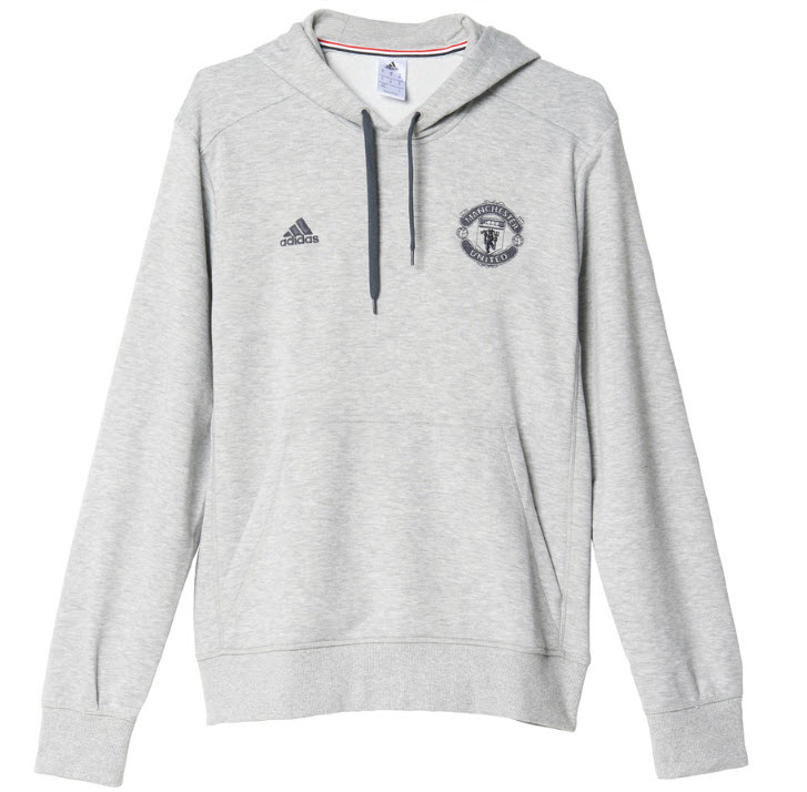 เสื้อแจ็คเก็ตแมนเชสเตอร์ ยูไนเต็ด Core Hoodie Grey