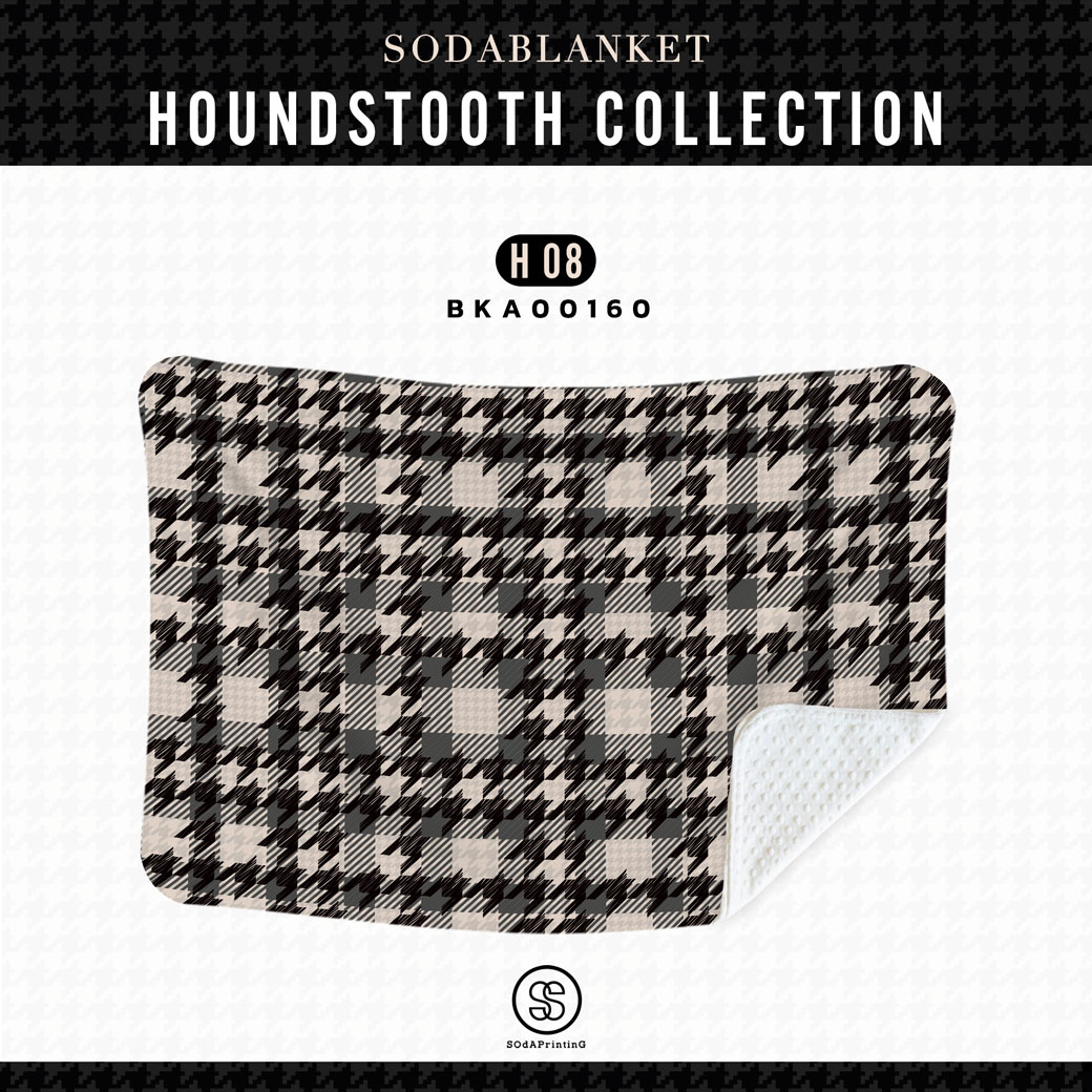 ผ้าห่มอเนกประสงค์ HOUNDSTOOTH COLLECTION รหัส BKA00160 #SOdAblanket