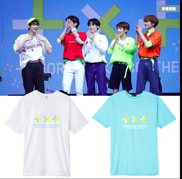 เสื้อยืด เสื้อแฟชั่นไอดอล #TXT (งานแฟนเมด) พรีออเดอร์